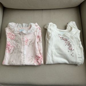 Edgehill collection baby girl onesies
